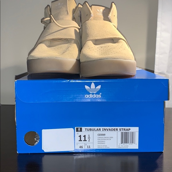 Sold!Tubular invader strap “linen khaki” size 11.5 - Picture 7 of 8